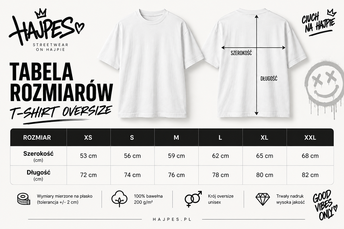 Koszulka oversize „CHYBA JESTEŚ PIJANY”