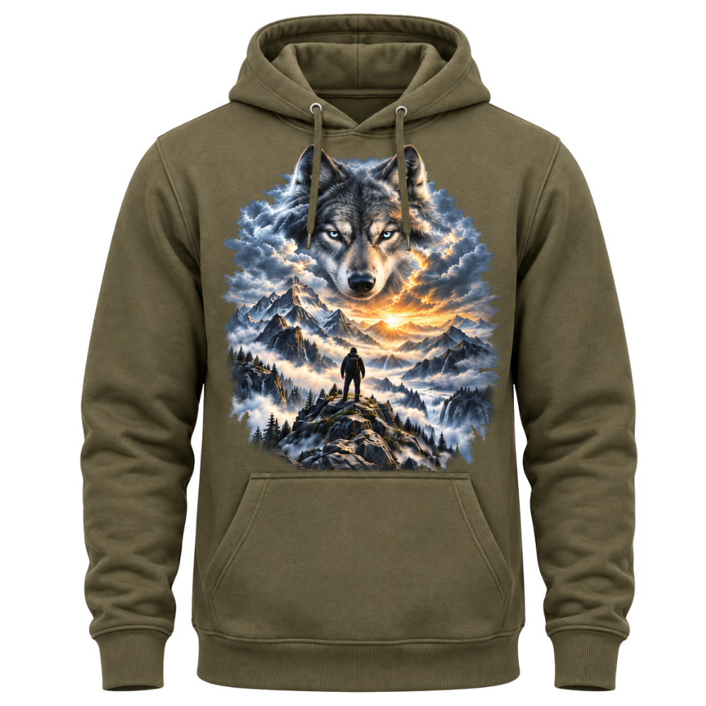 Bluza męska WOLF MOUNTAIN KHAKI