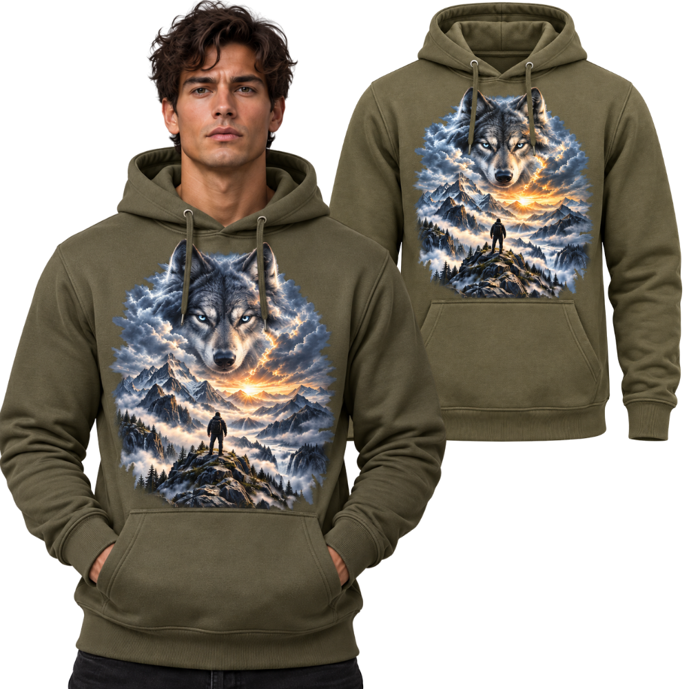 Bluza męska WOLF MOUNTAIN KHAKI