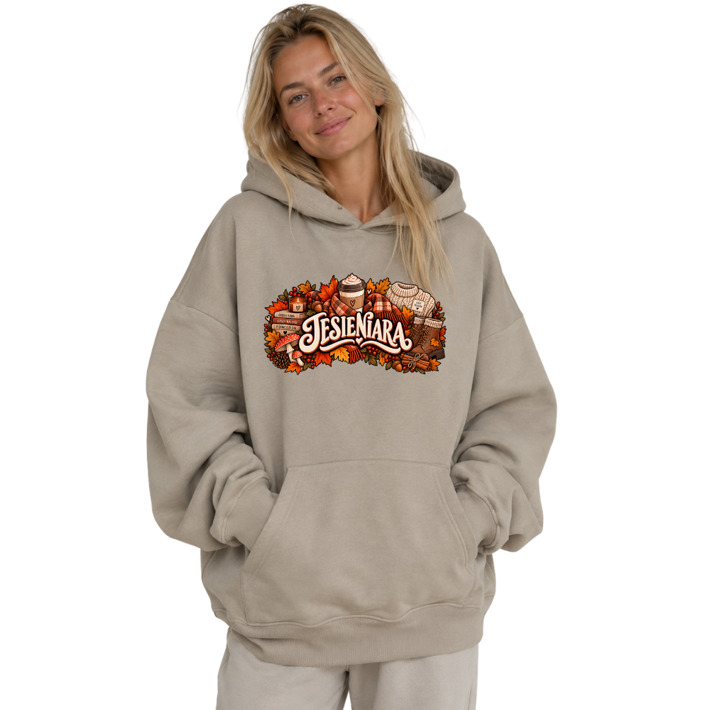Bluza damska oversize Jesieniara