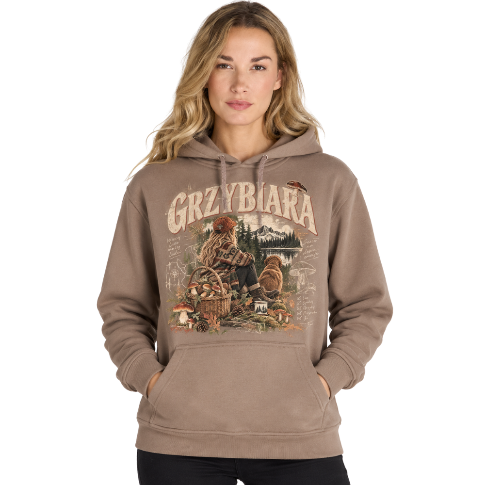 Bluza damska GRZYBIARA